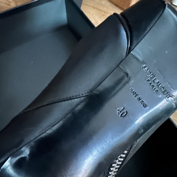 Saint Laurent Janis platform zip boot - Picture 12 of 14
